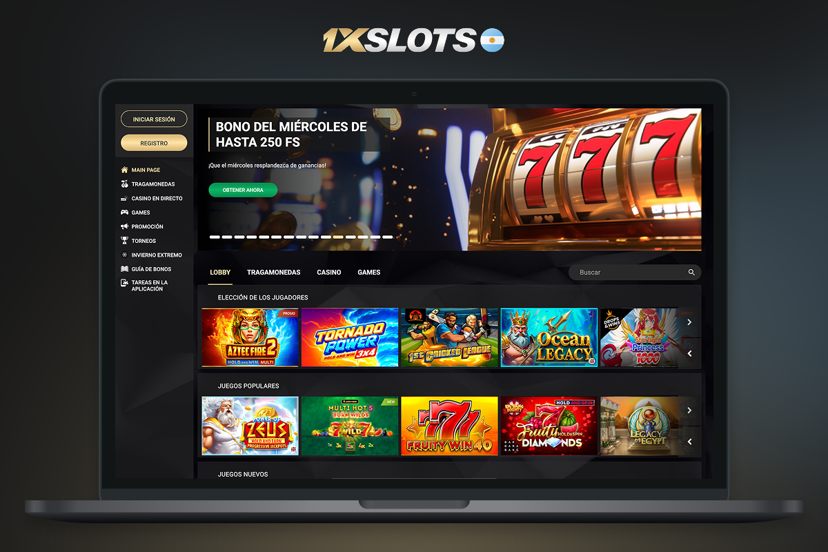 informacion principal sobre 1xslots casino