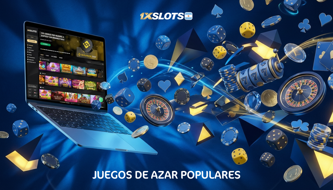 Juegue a los mejores juegos de azar En 1xslots Argentina